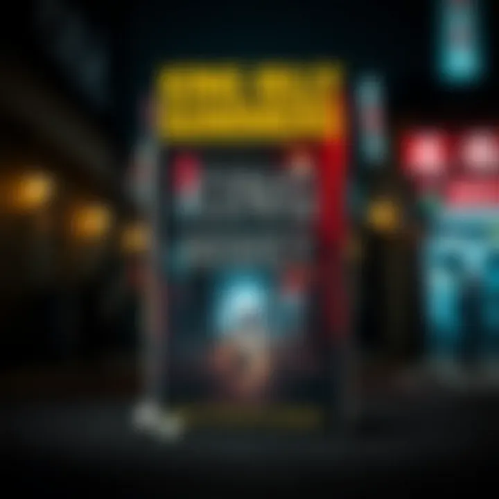 Cover of the thriller novel featuring dark and mysterious urban setting