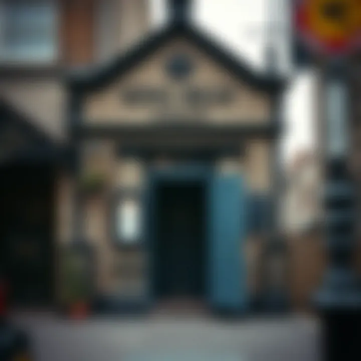 Exterior view of the King Billy public toilet facility in Hull with traditional design elements