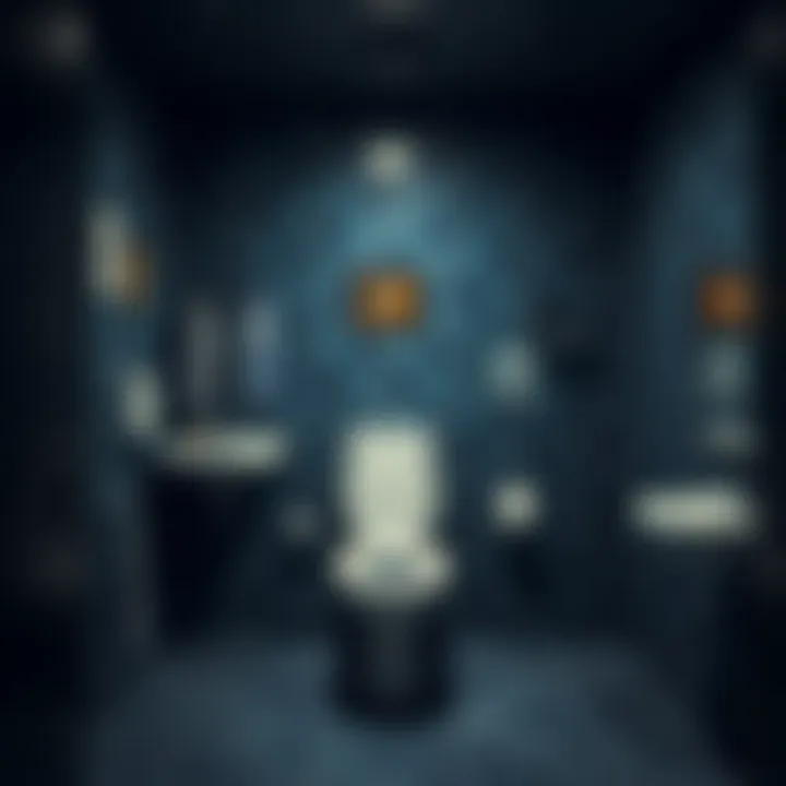 Interior of King Billy Toilets showing clean and modern amenities maintained for public use