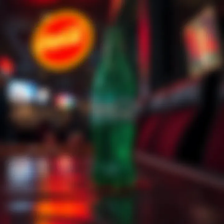 Visual representation capturing the impact of Original King Billy Cokebottle on Indigenous discourse and artistic movements in Australia