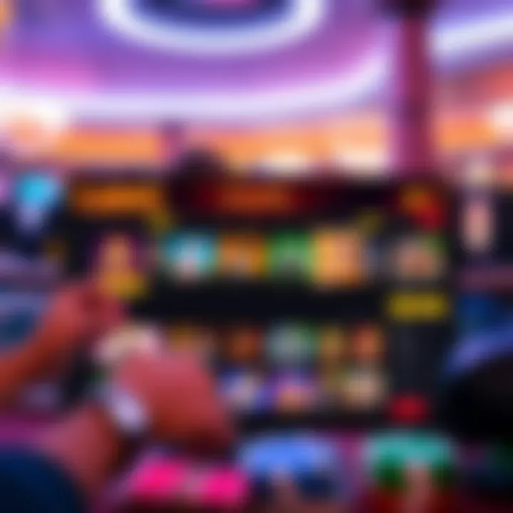 King Billy Casino online platform interface showcasing game selections and user dashboard