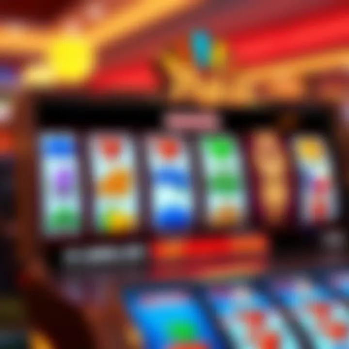 Online pokies interface showing reels with Australian themed symbols