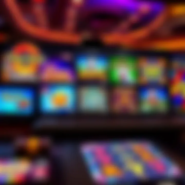 Online casino interface showcasing a variety of Australian-themed pokies games