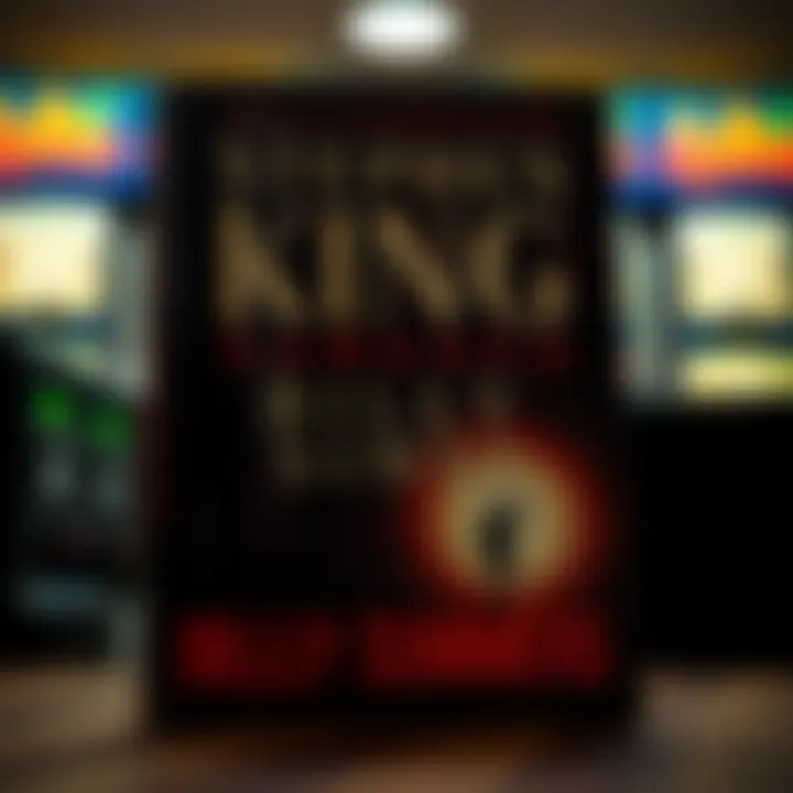 Book cover of Stephen King's novel Billy Summers featuring a dark, suspenseful design
