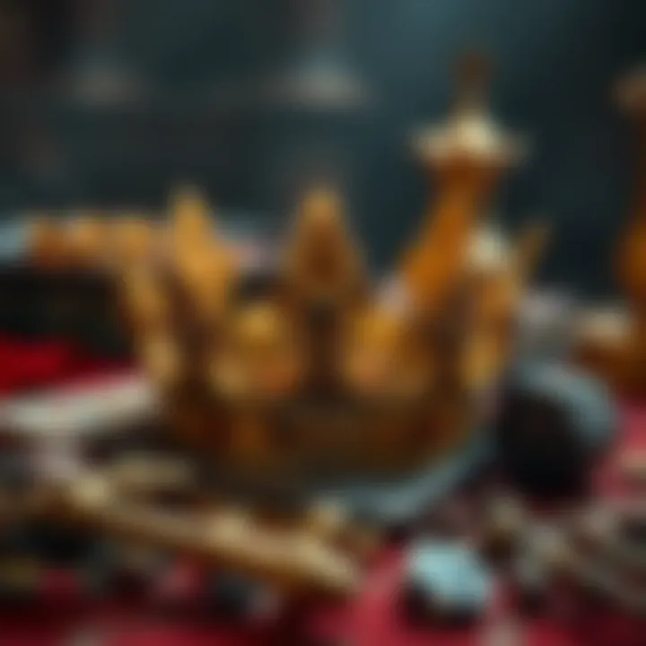 Crown and historical artifacts representing the legacy of King Billy