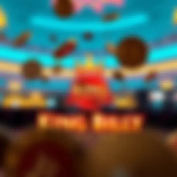 Graphic showing digital casino tokens and bonus codes floating above a glowing King Billy Casino logo