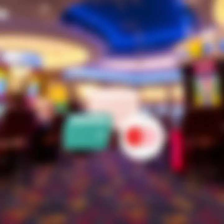 Digital wallet icons representing secure and diverse payment options for online gaming