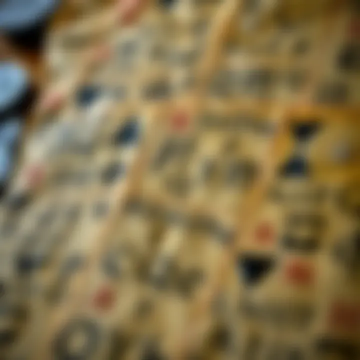 Ancient manuscript displaying traditional coded symbols linked to King Billy practices
