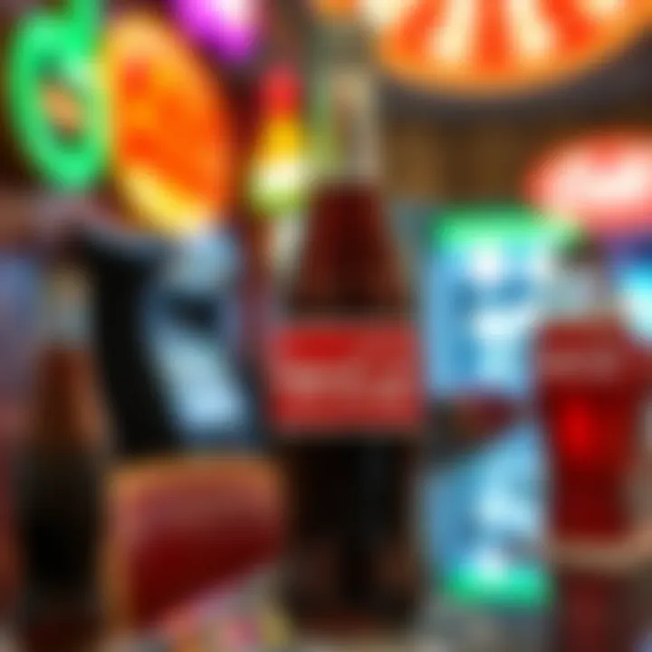 Vintage King Billy Coke Bottle Display Vintage King Billy Coke Bottle showcasing unique curved design and iconic branding