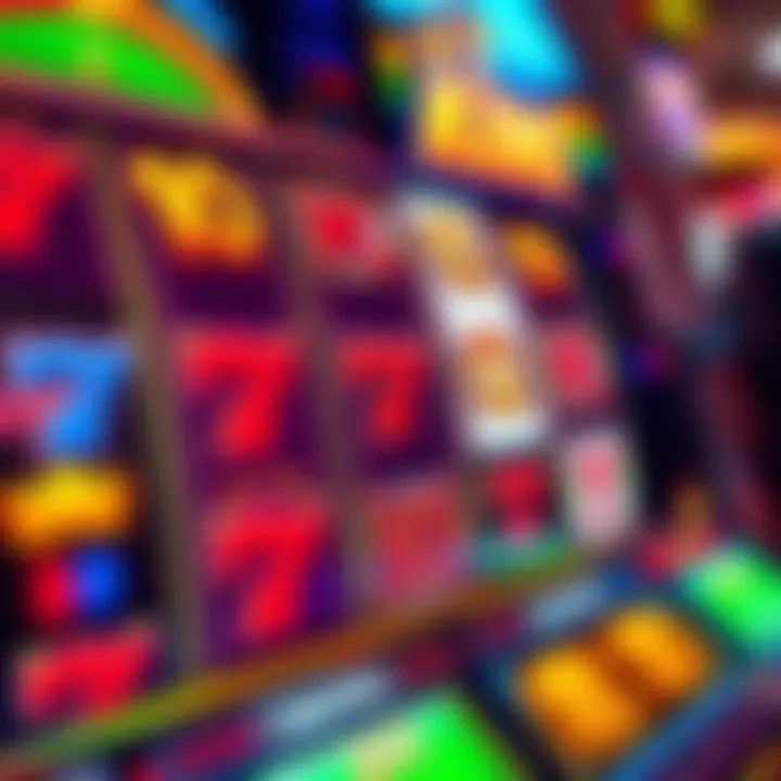 Colorful slot machine reels highlighting King Billy casino theme