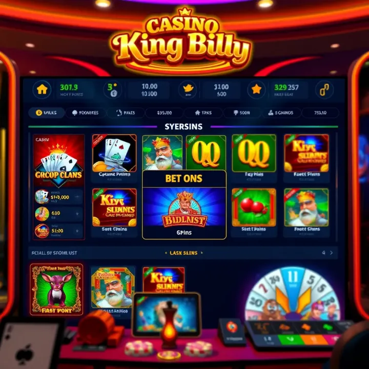 Casino King Billy: Features & Player Guide