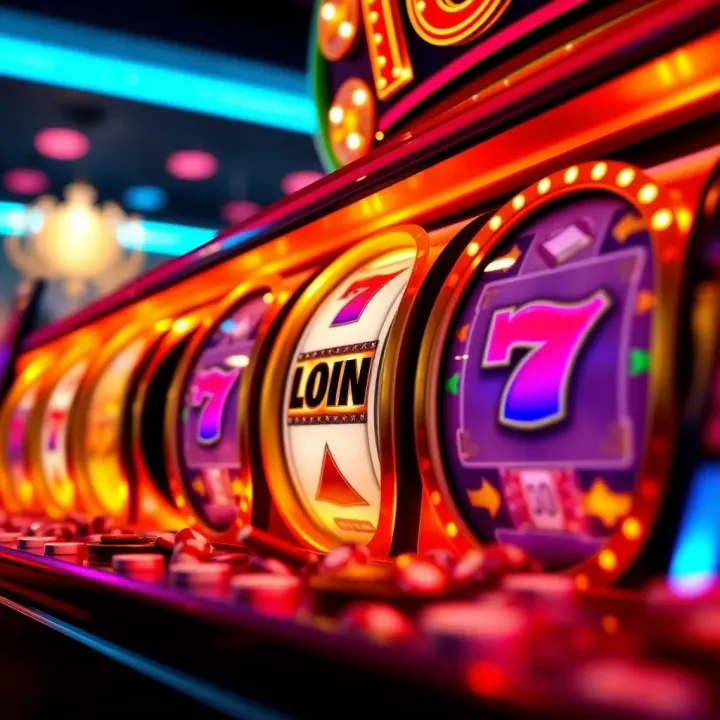 Illustration of casino reels highlighting no deposit free spins offer