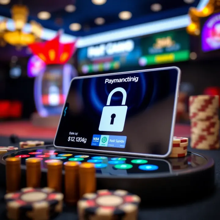Secure online payment methods displayed on a digital device representing safe transactions