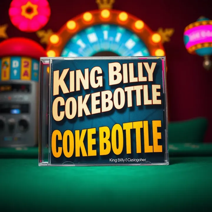King Billy Cokebottle Comedy CD Cover Art Cover art of King Billy Cokebottle's comedy CD featuring bold typography and vibrant colors