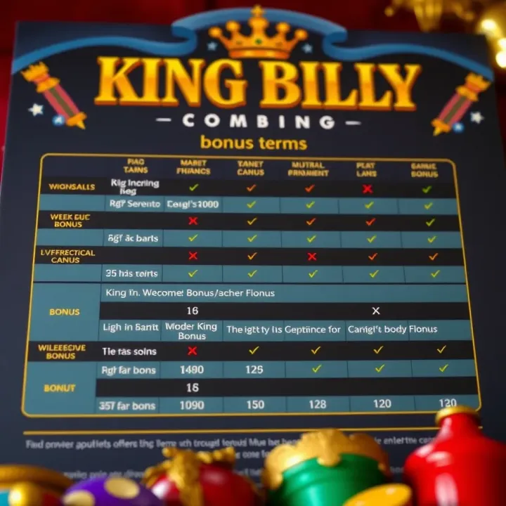 King Billy Welcome Bonus Details & Tips King Billy Welcome Bonus Details & Tips