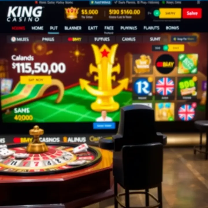 King Billy Casino Online Platform Overview for Australian Players King Billy Casino homepage showcasing Australian themed design and game categories