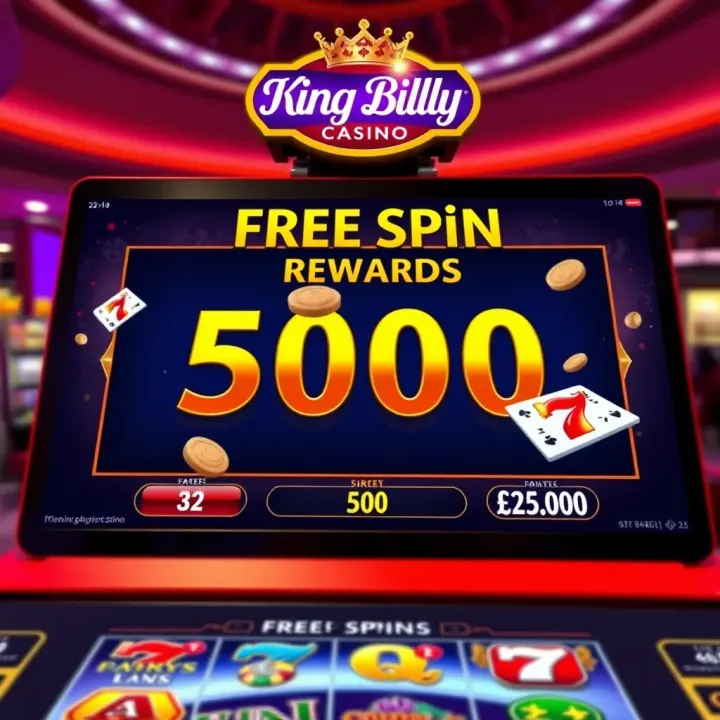 King Billy Casino 50 Free Spins No Deposit Bonus