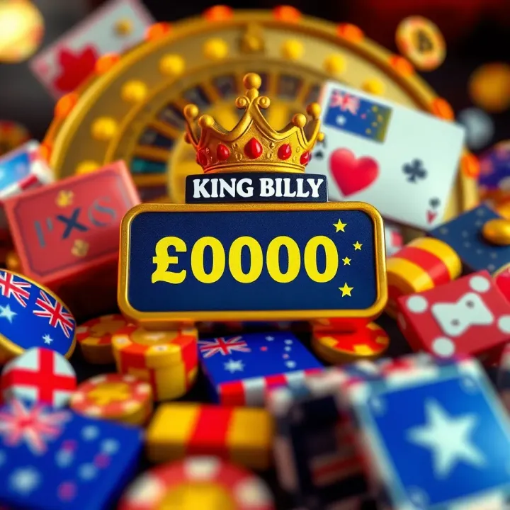 King Billy Casino No Deposit Bonus Codes for Australian Players Digital representation of a casino bonus code surrounded by Australian symbols and gaming icons