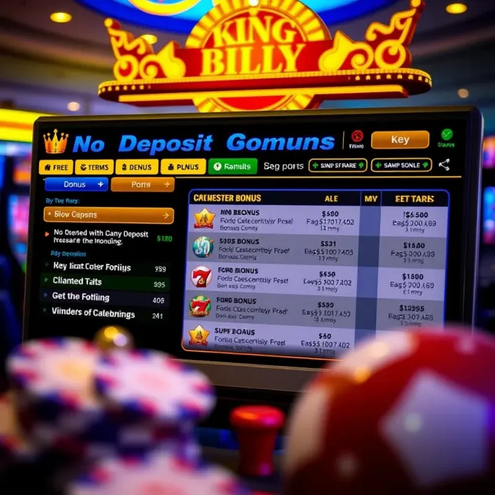 King Billy Casino No Deposit Bonus Codes Explained