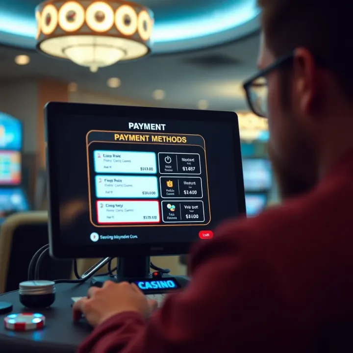 Secure Payment Methods at King Billy Casino Secure online transaction interface highlighting payment methods at King Billy Casino