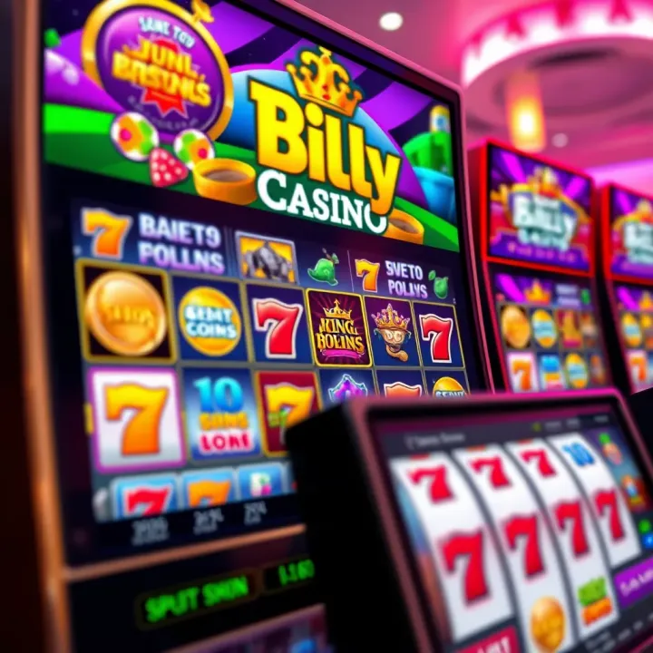 Colorful online casino interface showcasing a variety of pokies available for Australian players