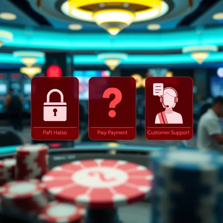 Secure online payment methods and customer support icons representing safe transactions and reliable assistance