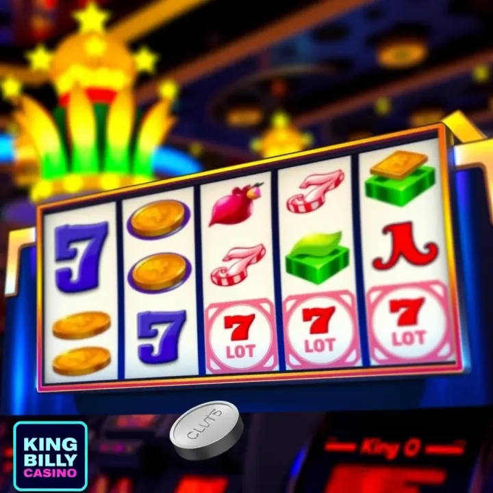 Illustration of a digital slot machine with coins and wagering requirement icons representing bonus rules