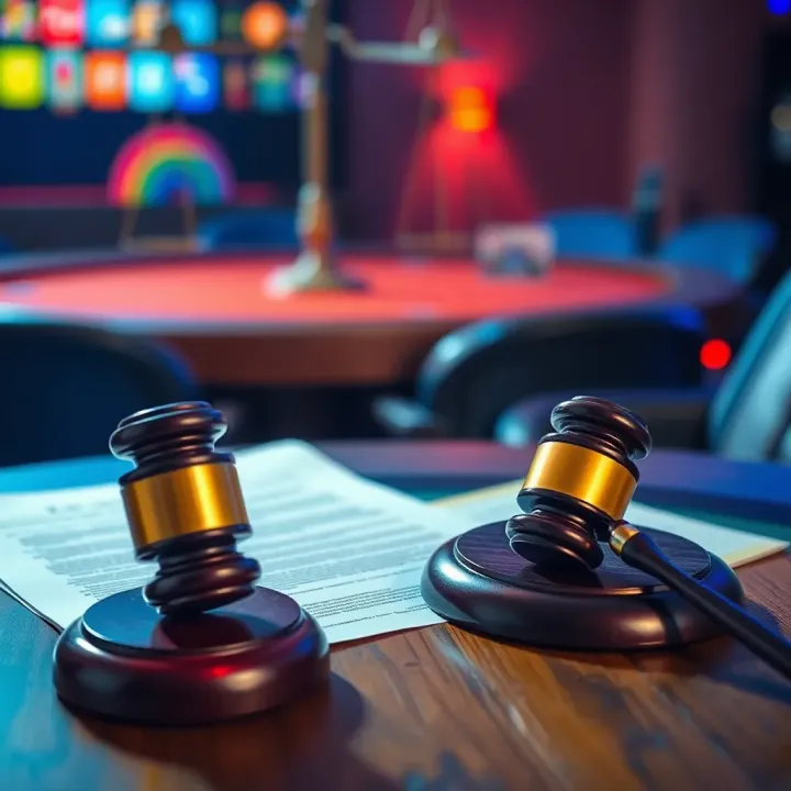 Understanding Legal Rights During Roadside Breath Tests Legal documents and a gavel on a table representing legal rights during breath testing