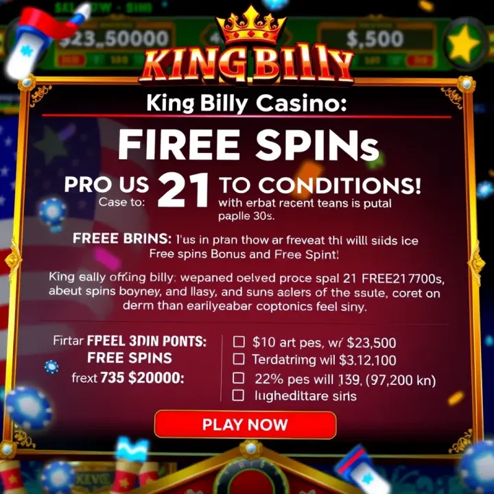 King Billy 21 Free Spins Explained for Australians King Billy 21 Free Spins Explained for Australians