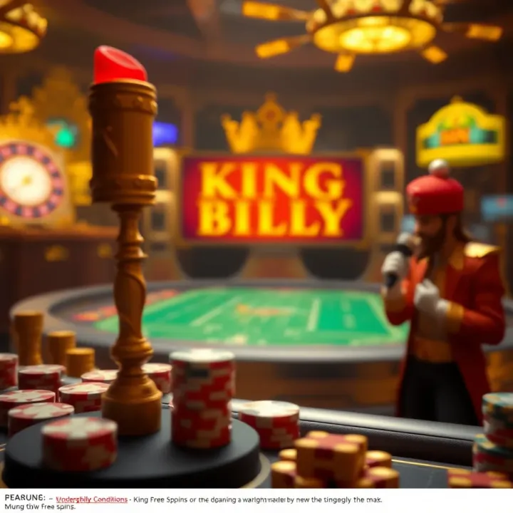 Understanding Wagering Conditions for King Billy Free Spins Illustration of wagering requirements and bonuses in online casinos
