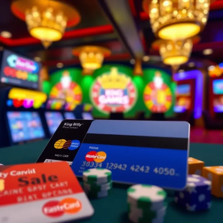 Payment Methods at King Billy Games for Australian Players Secure payment options icons including credit cards and digital wallets for Australian players