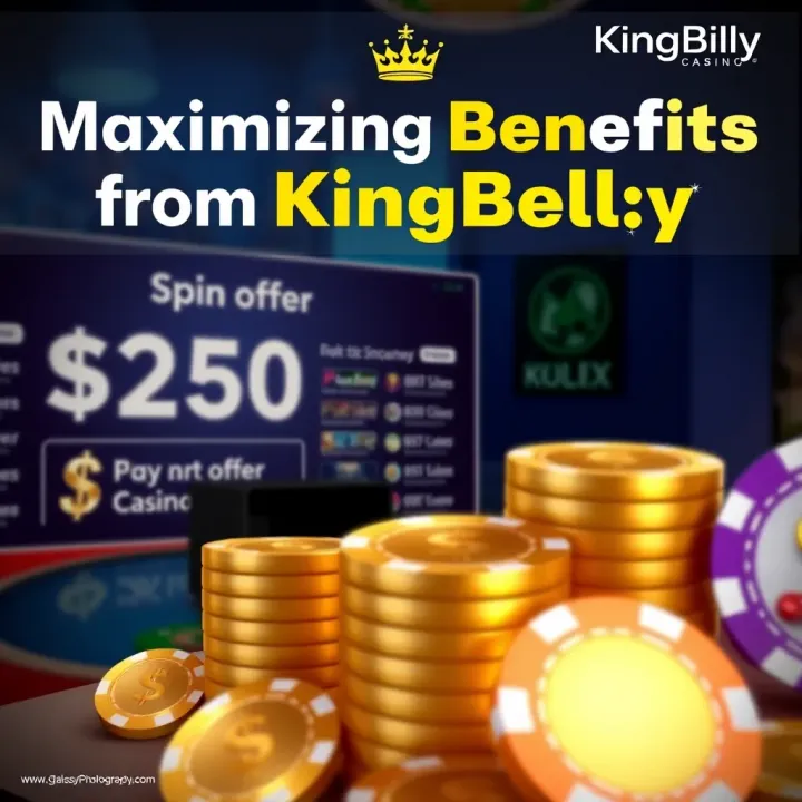 Graphic representation of casino bonuses with coins and chips highlighting offer advantages