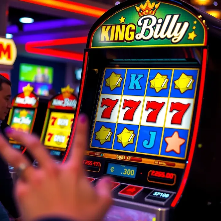 Exciting online casino gaming screen showing vibrant slot machine with bonus symbols
