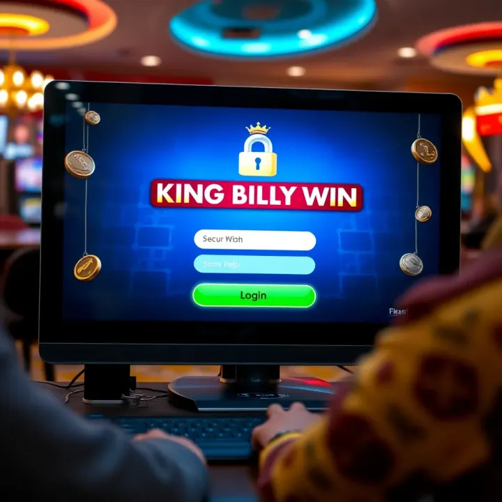 King Billy Win Secure Login Interface Secure login screen displaying King Billy Win platform interface