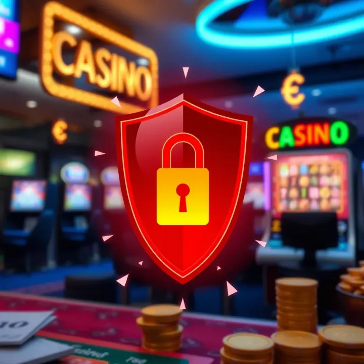Ensuring Secure and Efficient Casino Payments in Australia Secure transaction concept with shield symbol and currency signs representing safe and fast casino payments in Australia