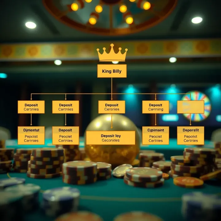 Diagram illustrating the structure and components of King Billy deposit codes used in financial transactions