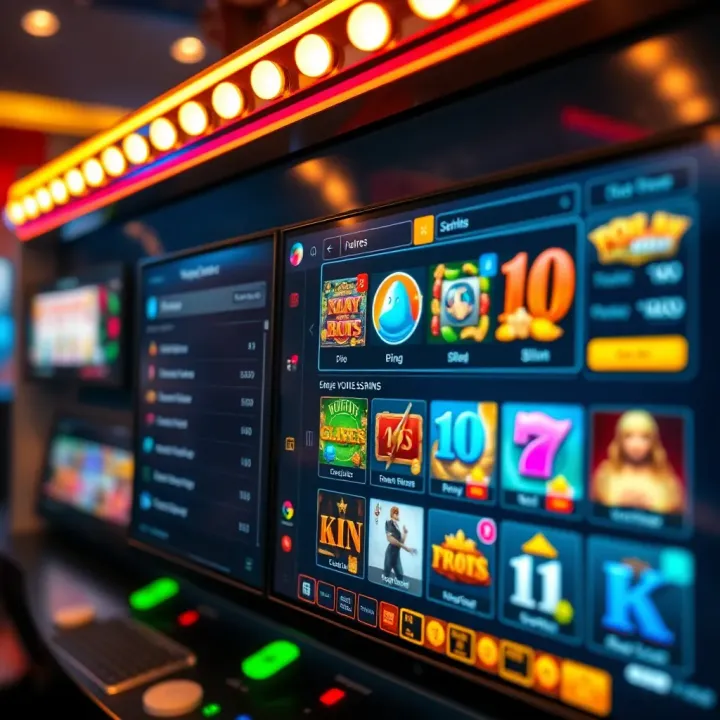 Safe Access and User Experience on King Billy Spiele Safe and user-friendly online gaming platform dashboard with navigation menu